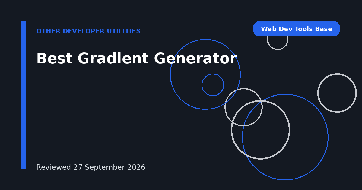 Best Gradient Generator