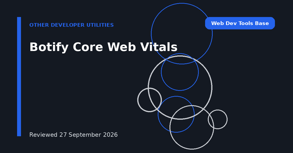 Botify Core Web Vitals