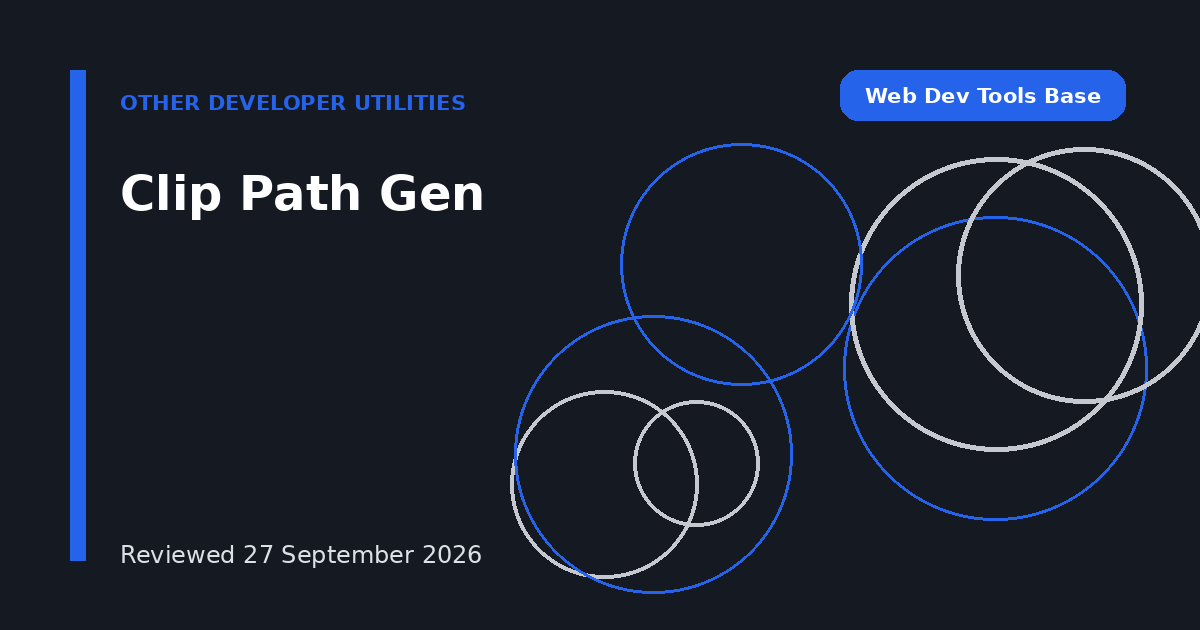 Clip Path Gen