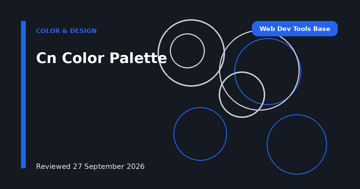 Cn Color Palette
