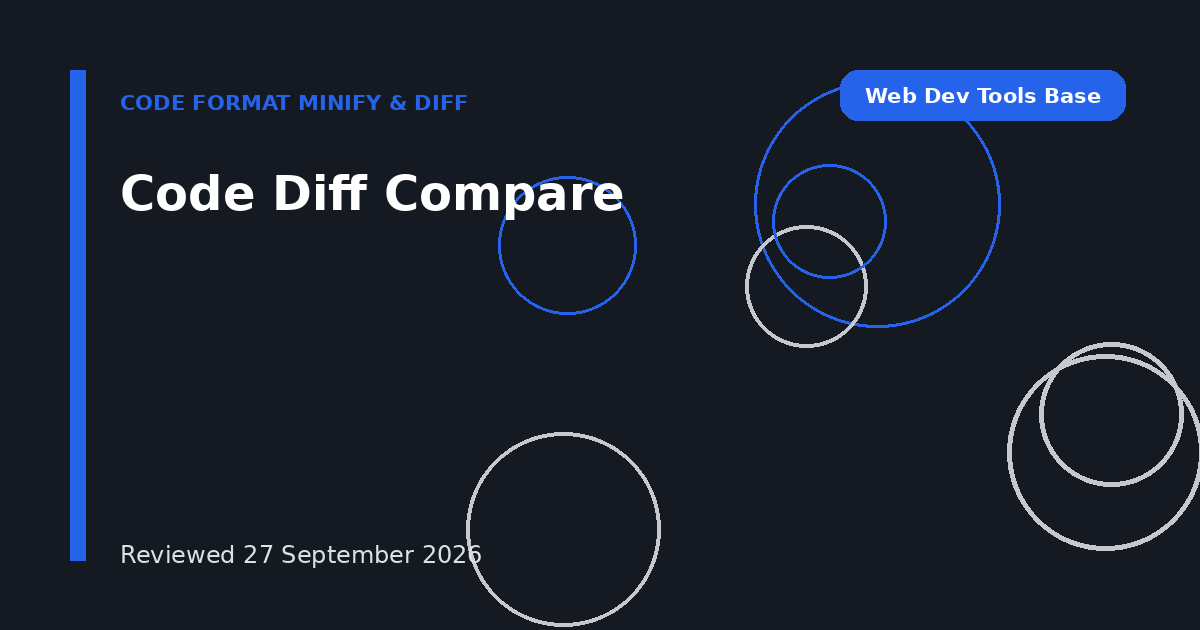 Code Diff Compare