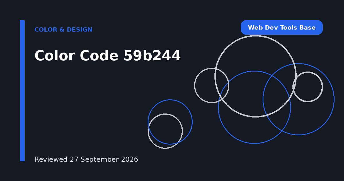 Color Code 59b244