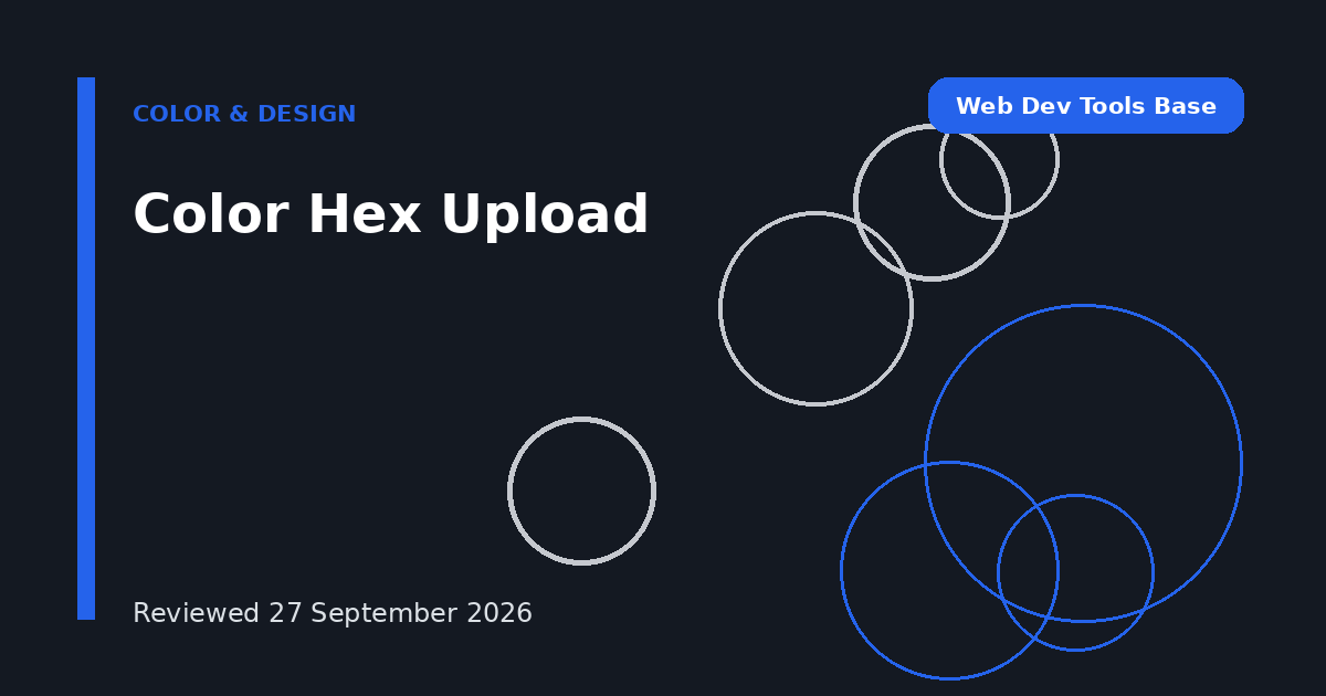 Color Hex Upload