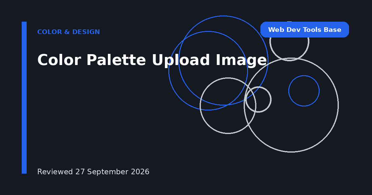 Color Palette Upload Image