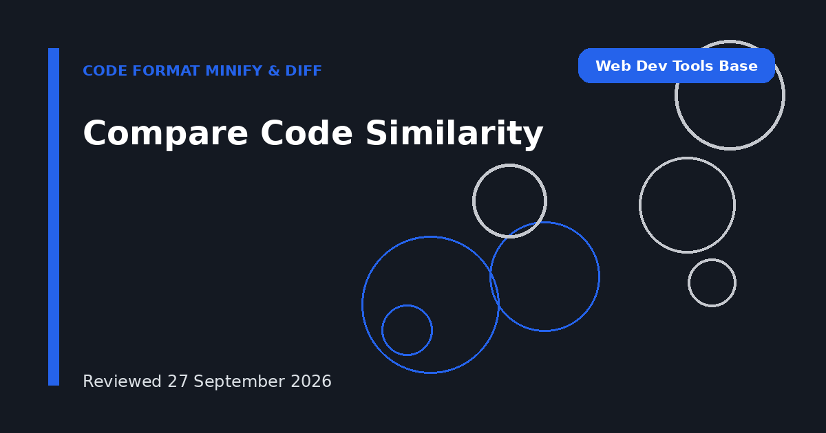 Compare Code Similarity