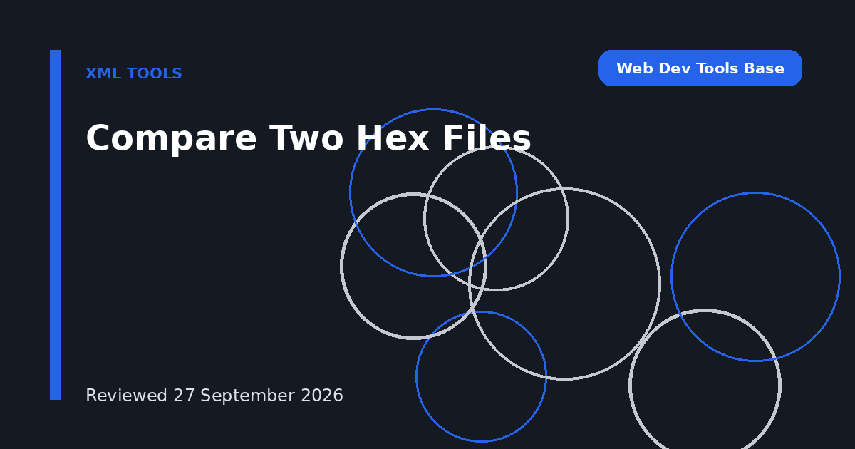 Compare Two Hex Files