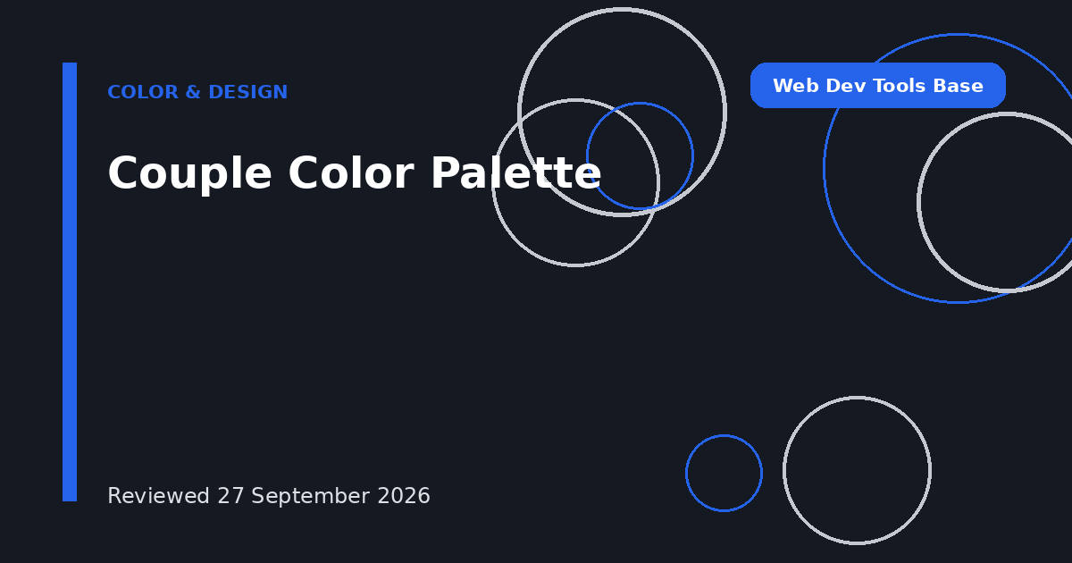 Couple Color Palette