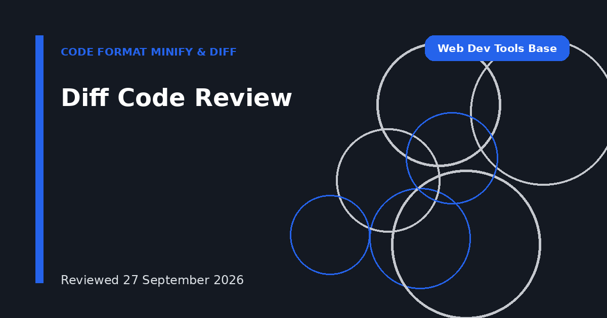 Diff Code Review