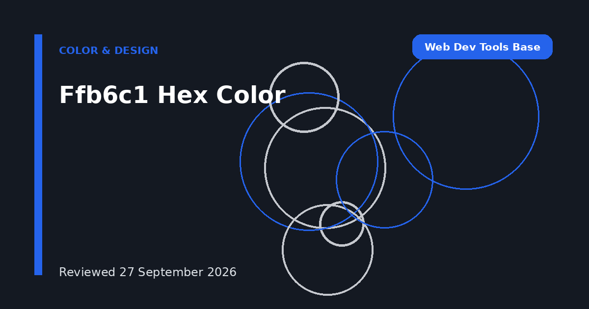 Ffb6c1 Hex Color
