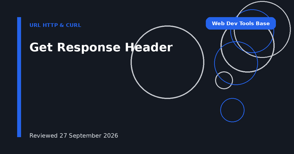 Get Response Header