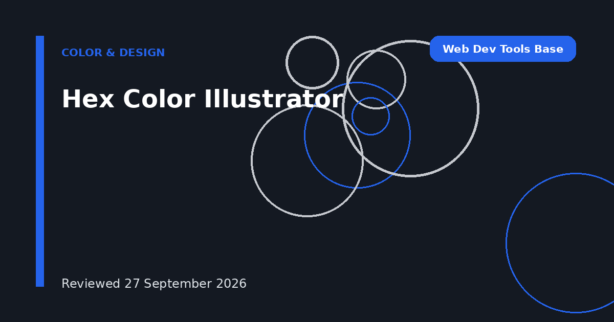 Hex Color Illustrator