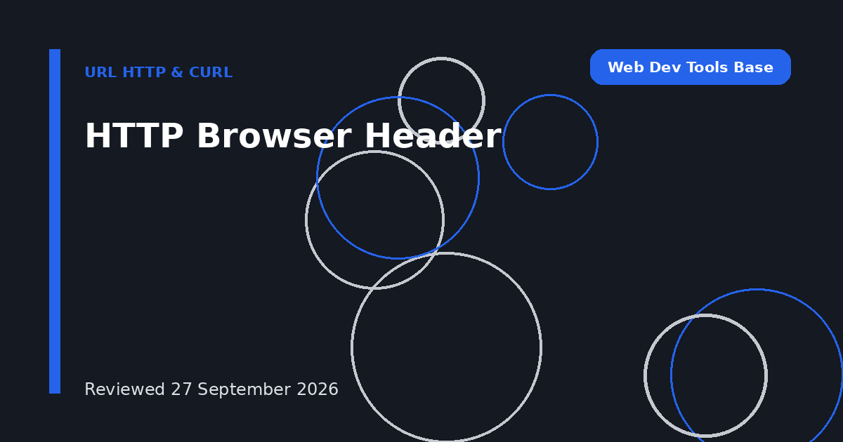 HTTP Browser Header