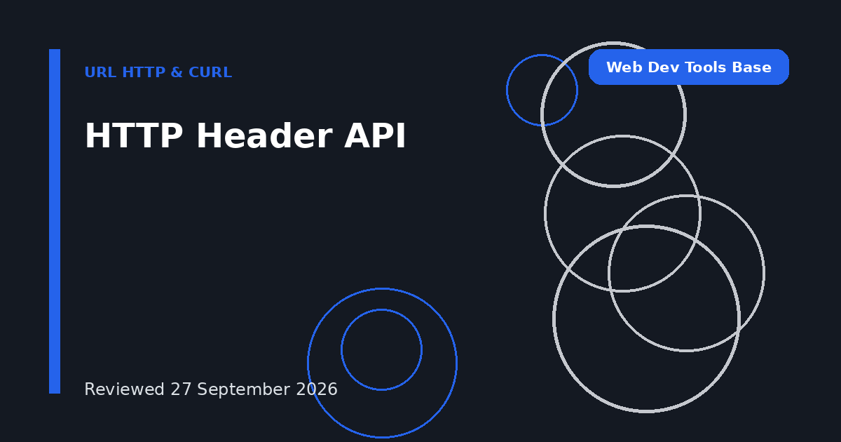 HTTP Header API