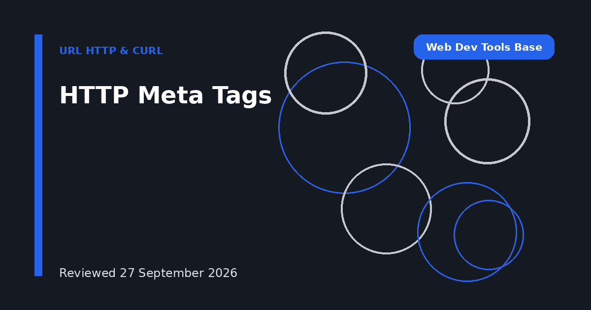 HTTP Meta Tags