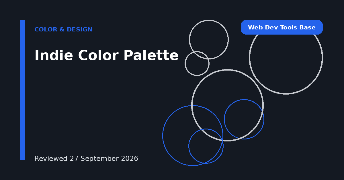 Indie Color Palette