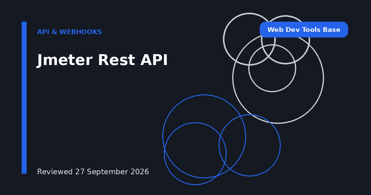 Jmeter Rest API
