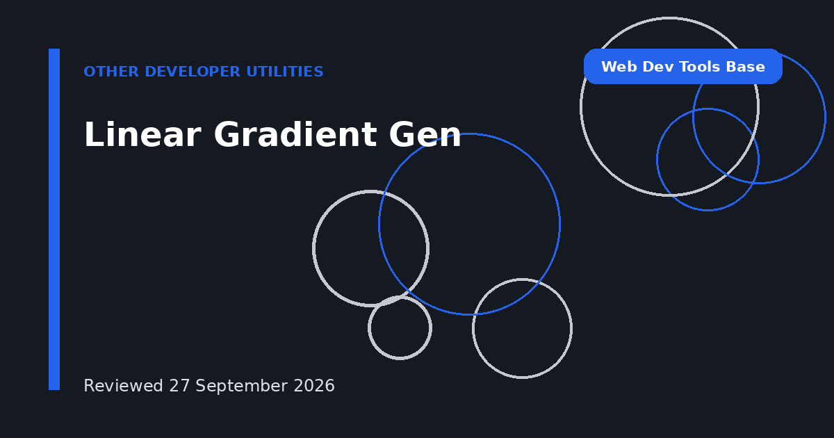 Linear Gradient Gen