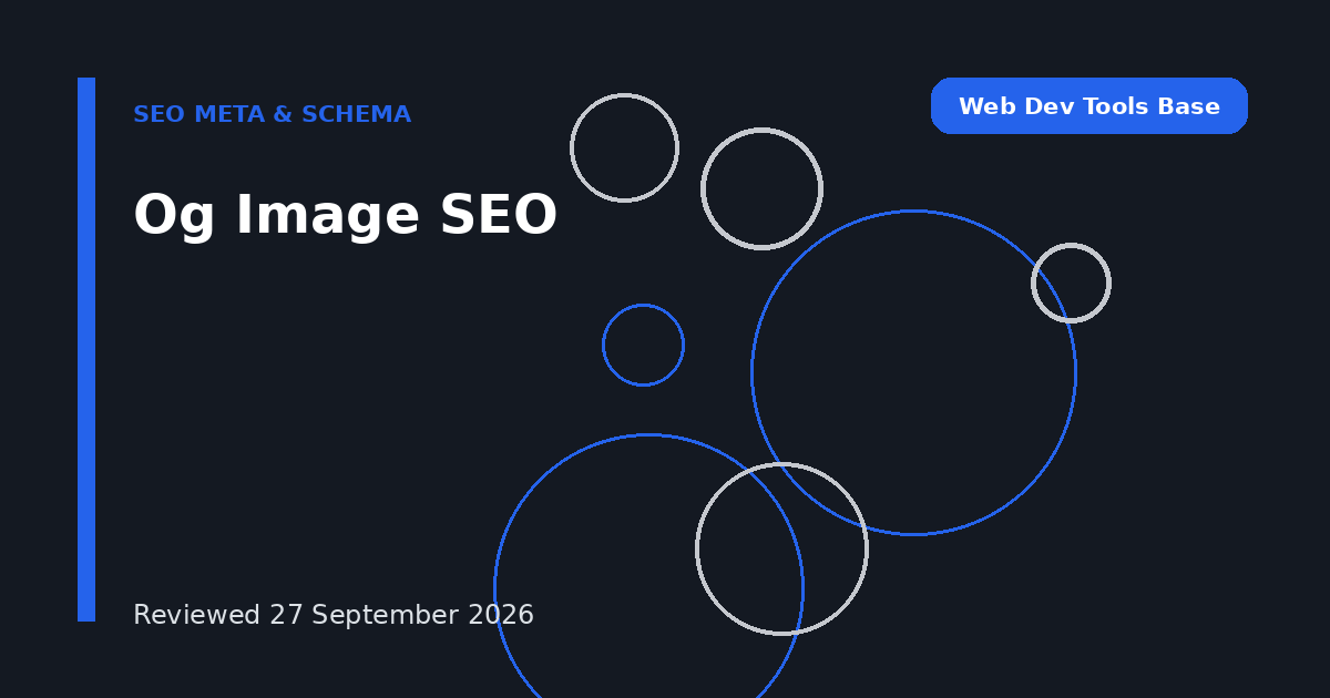 Og Image SEO