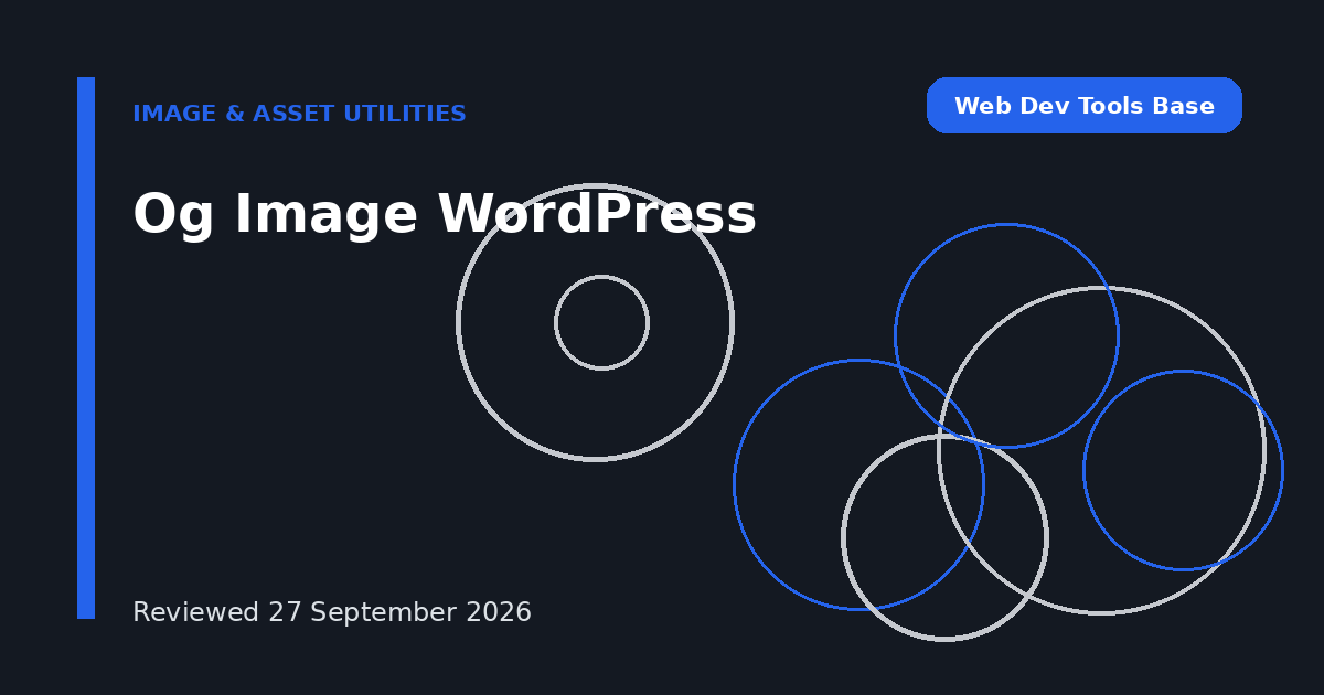Og Image WordPress