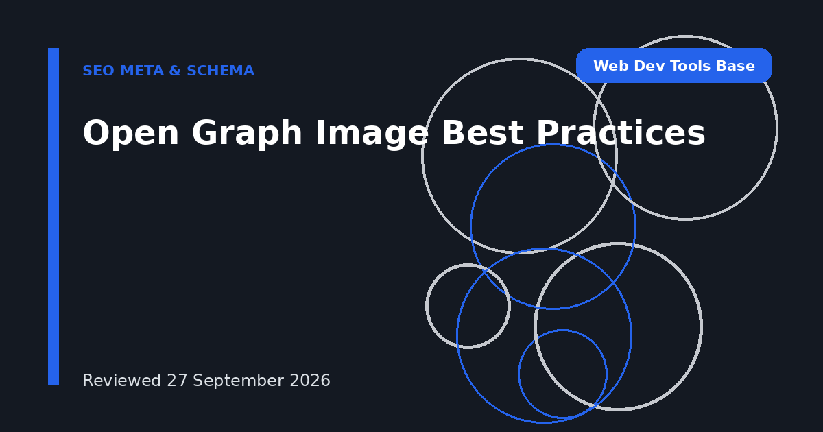 Open Graph Image Best Practices