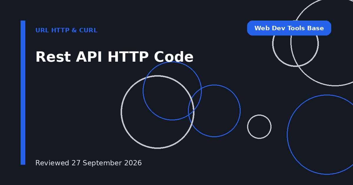 Rest API HTTP Code