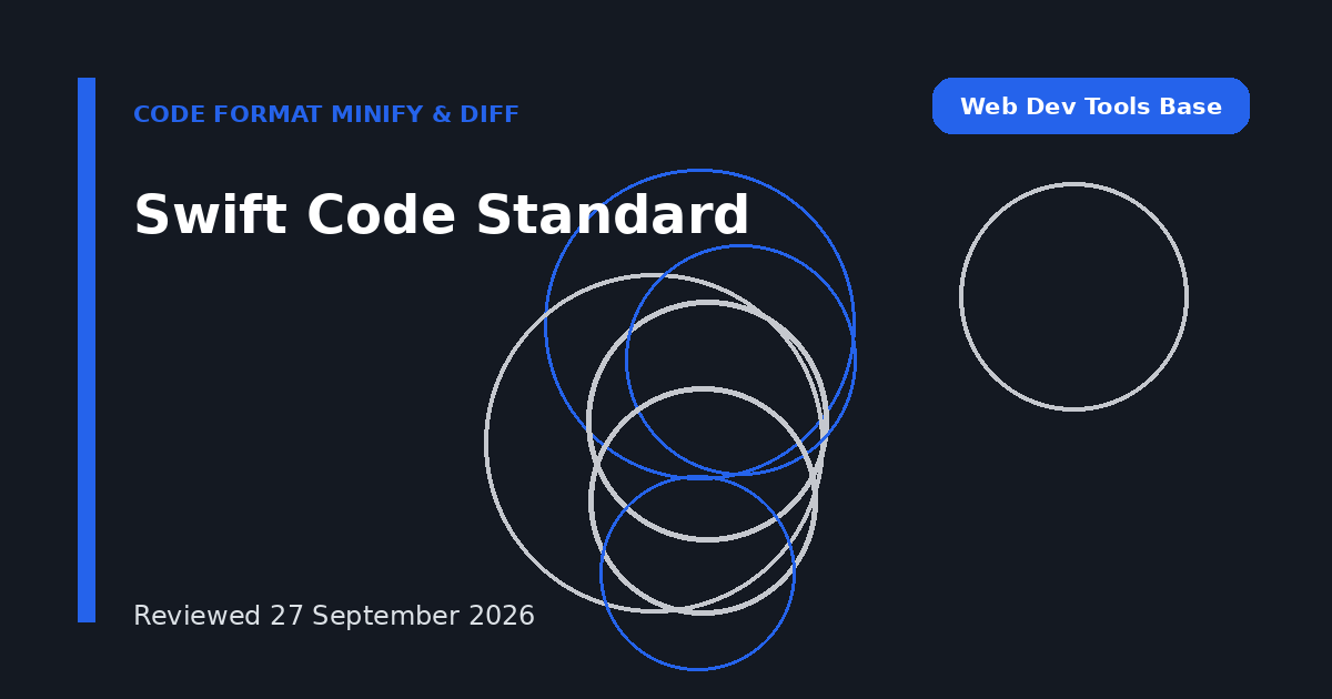 Swift Code Standard