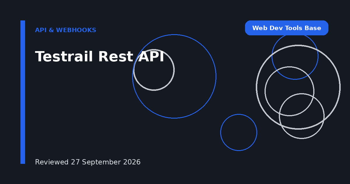 Testrail Rest API