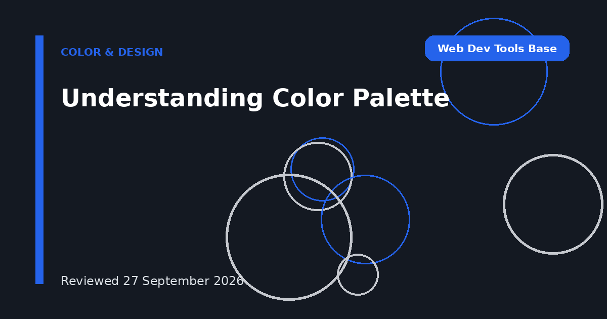 Understanding Color Palette