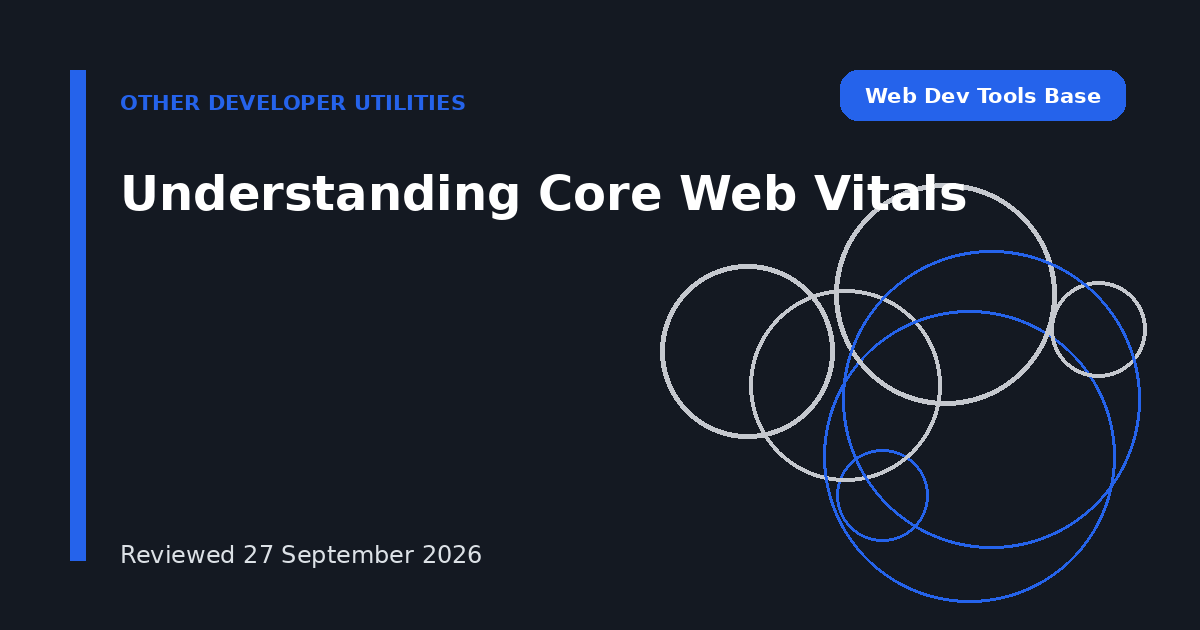 Understanding Core Web Vitals