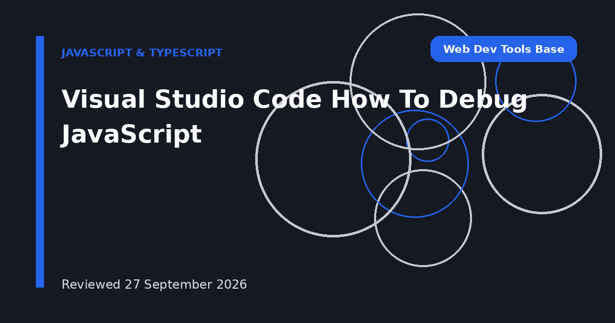 Visual Studio Code How To Debug JavaScript