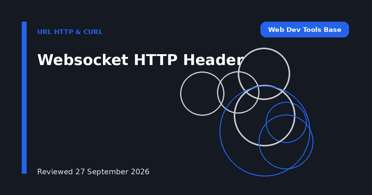 Websocket HTTP Header