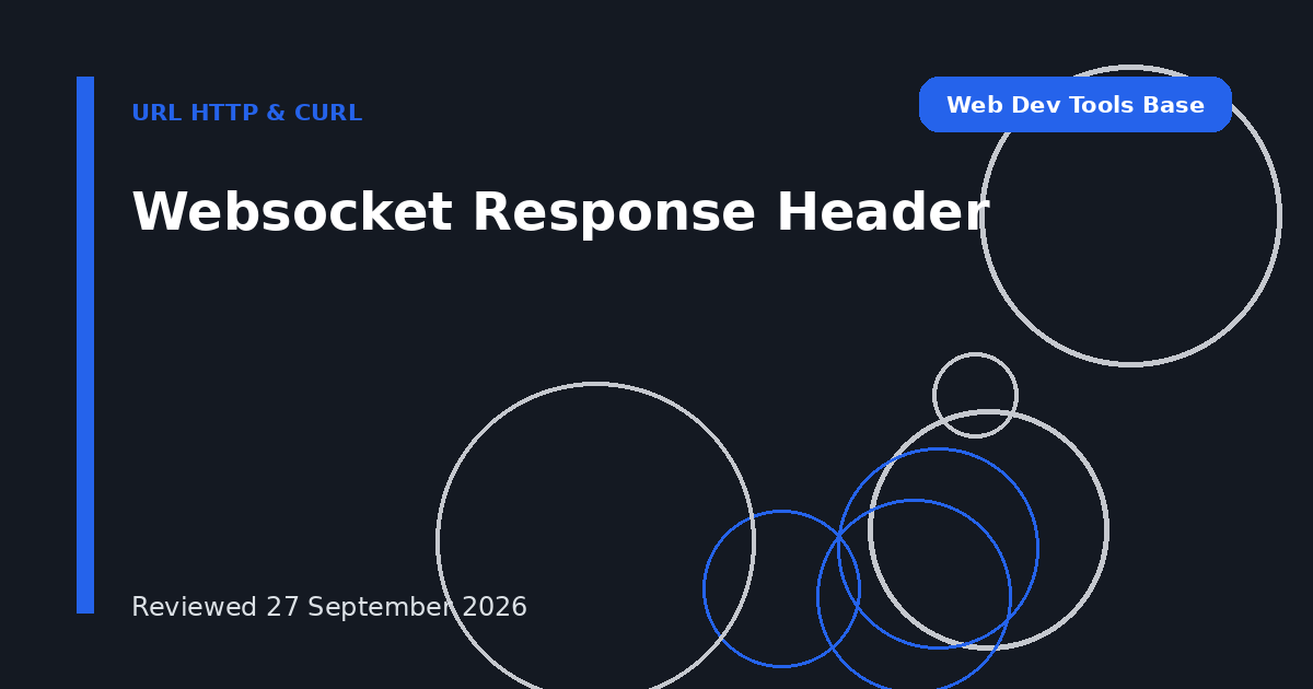 Websocket Response Header